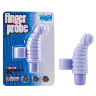 Fingervibrator Finger Probe purple