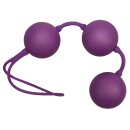 Velvet Purple Balls 3er Kugeln
