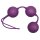 Velvet Purple Balls 3er Kugeln