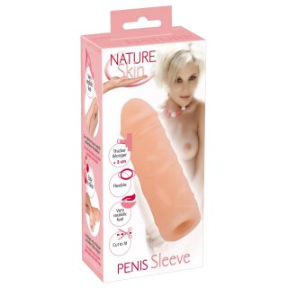 Penishülle mit Eichel Nature Skin Penis Sleeve