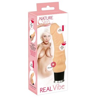 Naturvibrator Nature Skin Real Vibe, sehr biegsam
