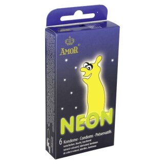 Amor Neon 6 Kondome