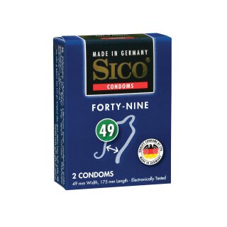SICO Kondome 49 mm 2 Stück
