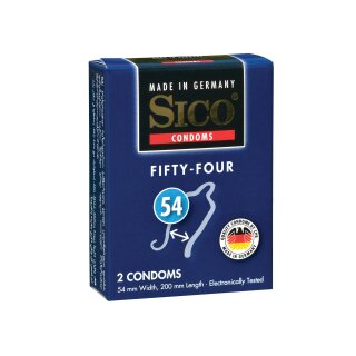 SICO Kondome 54 mm 2 Stück