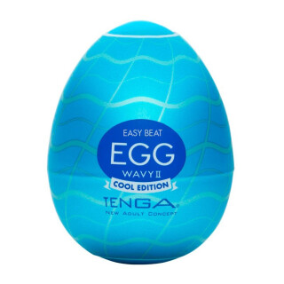 TENGA Egg Wavy II Cool Masturbator-Ei