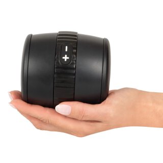 Donat Masturbator mit Massagenoppen, Vibration, USB-aufladbar
